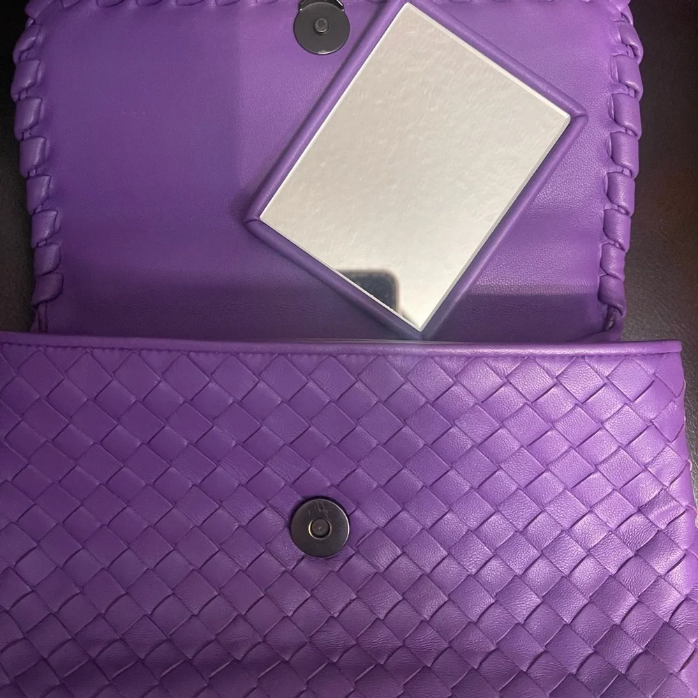 Bottega Veneta chic purple